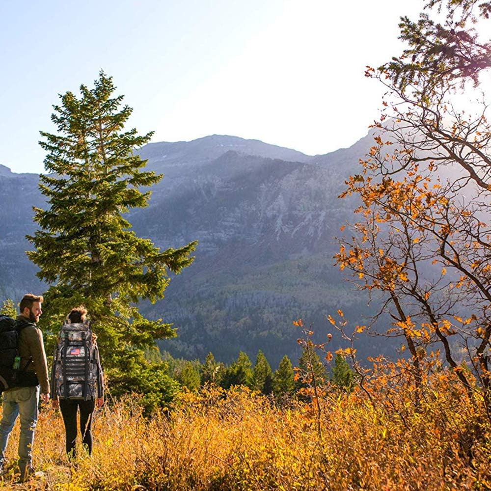 70L Waterproof Hiking Backpack – Military-Grade Camping Rucksack & Travel Daypack