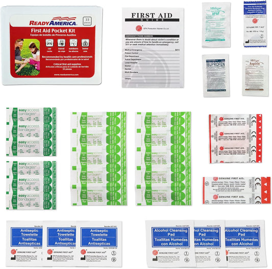 72-Hour Emergency Kit – 1-Person Disaster Preparedness Tote with First Aid, Survival Blanket & Food for Earthquake, Fire & Flood