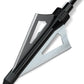 12-Pack Hunting Broadheads – 100-Grain 3-Blade Screw-In Arrow Tips for Traditional & Compound Bows