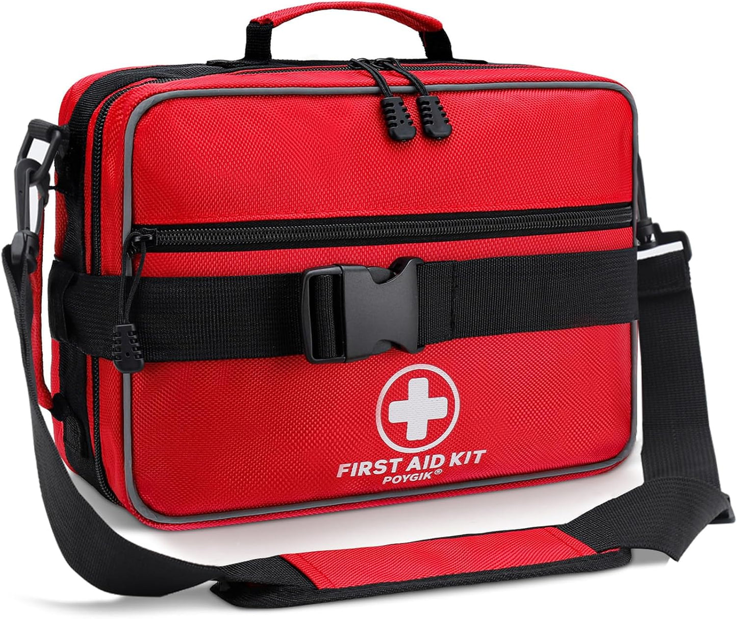 Premium 420-Piece First Aid Kit – Large Emergency Medical Supply for Home, Car, Travel, Camping & Workplace